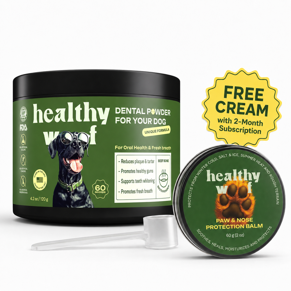 Second medium jar with the first-order paw balm gift